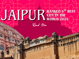 Jaipur Ranked 5th Best City in the World