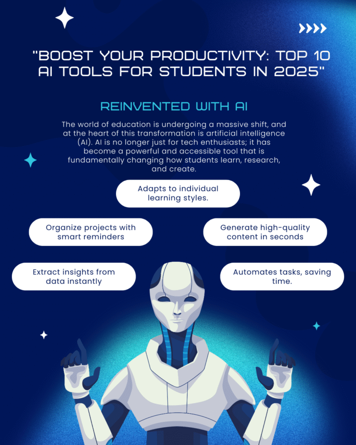 Blue Purple and Back Gradient Modern 3D Futuristic Artificial Intelligence Instagram Post (1) AI study tools 2025