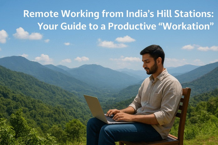 Remote Working from India’s Hill Stations: Your Guide to a Productive "Workation"