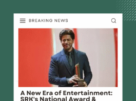 SRK National Award 2025