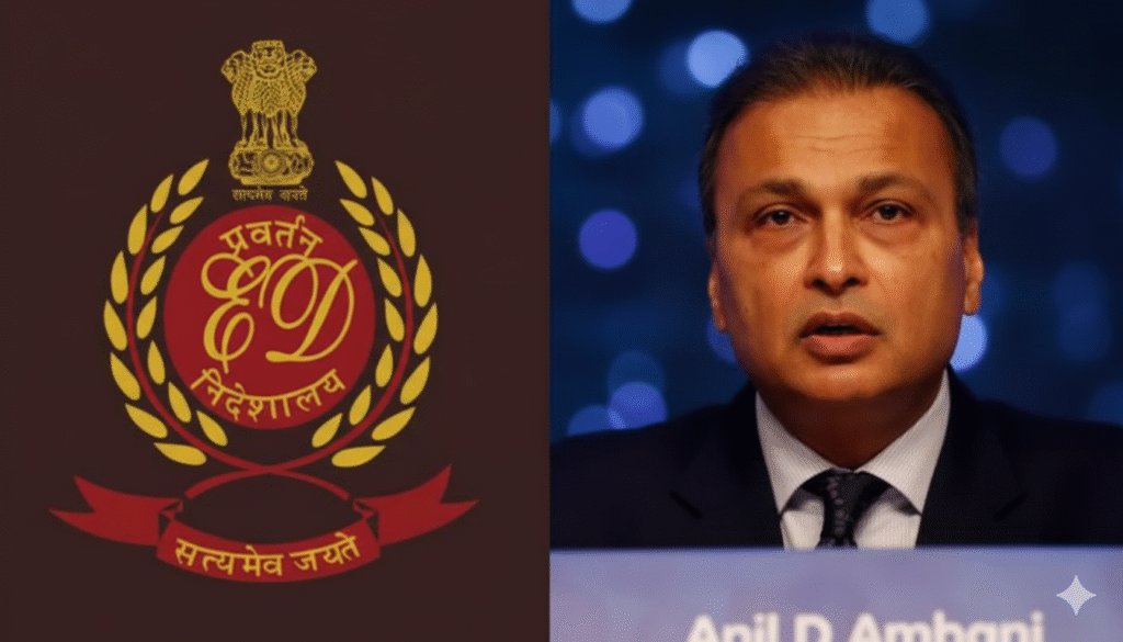 ED Conducts Raids Across Mumbai and Indore Targeting Anil Ambani’s Reliance Infra