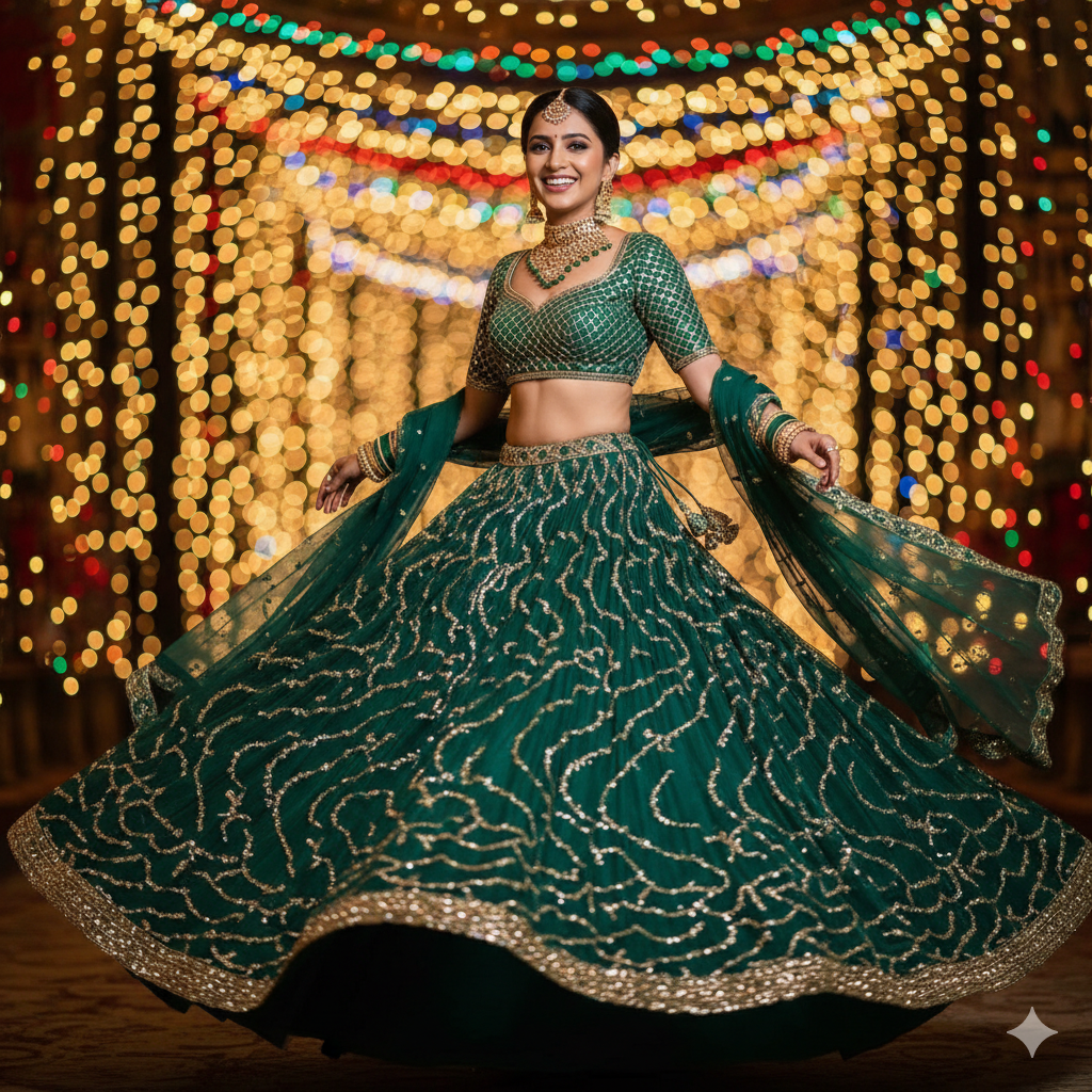 Dominant Saree Trends: Color and Embellishment