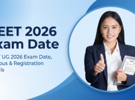 NEET 2026 Exam Date