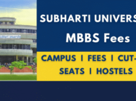 Subharti University MBBS Fees