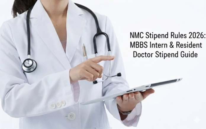 NMC Stipend Rules 2026