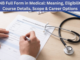 DNB Full Form in Medical: Complete Guide DNB eligibility criteria